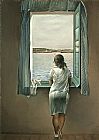 Figure at a Window I by Salvador Dali